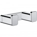 Крючок для полотенец Hansgrohe AddStoris 41755000 двойной Крючок для полотенец Hansgrohe AddStoris 41755000 двойной